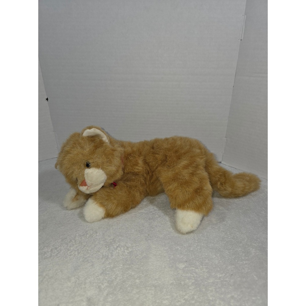 Ty Classic Al E. Kat Ginger Orange Tabby Cat Plush Stuffed Animal 1995 Vintage